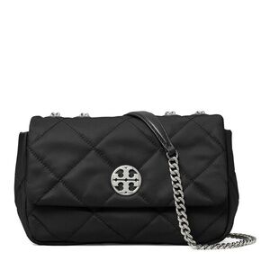 Tory Burch Willa Small Quilted Nylon Shoulder Bag